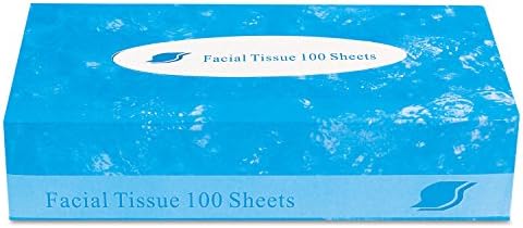 GEN FACIAL30100 Boxed Facial Tissue, 2-Ply, White, 100 Sheets per Box (Case of 30)