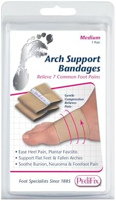 PediFix Arch Bandages, Medium , Beige , Medium (Pack of 2)