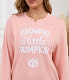 Women Nursing Sweatshirt for Breastfeeding Hidden Zippers Nursing Tops Long Sleeve Comfortable Maternity Sweater