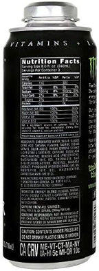 Monster Energy 24 ounce cans with Resealable Lids (Mega Monster, 12 Cans)