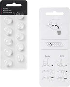 Hearing Aid Domes for Oticon MiniFit Double Vent Bass Domes: 3 Packs (10mm), Universal Domes for Oticon Hearing Aid Supplies