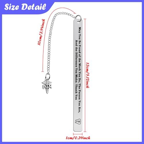 Dental Hygienist Gifts Bookmark Dentist Appreciation Gifts Thank You Gift for Dentist Inspirational Gift for Dental Student Assistant Dentists Doctor Nurse Coworker Appreciation Colleague Leaving
