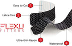 FlexU Kinesiology Tape; Available in Pre-Cut or Continuous Options; Advanced Strength and Flexibility for Enhanced Therapeutic Recovery; Provides Support, Stability, & Pain Relief to Muscles & Joints