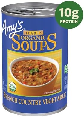 Amy's Hearty Organic Soups, French Country Vegetable, 14.4 Ounce (Pack of 12)