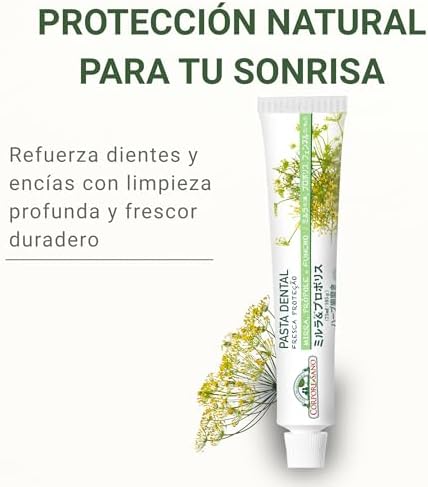 Corpore Sano Fresh Protection Toothpaste-Myrrh,Propolis & Fennel-Imported from Spain-75 ml/2.5 fl oz