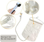 Inflatable Shower Bathtub System - Bath Basin Kit for Bedridden Disabled Elderly Pregnancy, Adult in Bed Assistive Aid with 2.1 Gal Water Bag