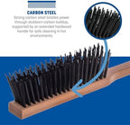 Carlisle FoodService Products 4577200 Carbon Steel Bristle Pizza/BBQ Oven Brush, 39" Overall Length