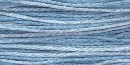 Weeks Dye Works Over-Dyed 6-Strand Embroidery Floss, 5 Yds: Sky