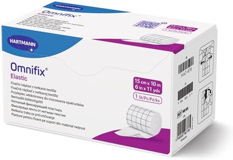 Hartmann Omnifix Elastic Dressing Retention Tape - 6 Inch X 11 Yard (15cm x 10m)