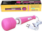 Powerful Big Handheld Electric Body Massager Wand Vibrating, Hand Held Deep Tissue Muscle Massager for Woman Sports Recovery Muscle Massage Tool, Pink