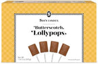 See’s Candies Butterscotch Lollypops – Premium Butterscotch Flavor Lollipops, Long-Lasting Gourmet Candy Gift, 30 Count, 21 oz