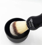 JEQUIL&CORENVEO Deluxe Shaving Kit for Men, 3 in 1 Shaving Set Includes Shaving Brush, Shaving Bowl, Razor & Brush Holder
