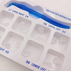 Dental Orthodontic Posterior Teeth Aesthetic Printing Kit