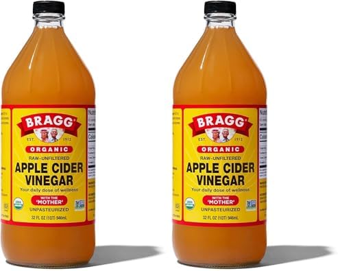 Bragg Organic Raw Apple Cider Vinegar, 32 oz (Pack of 2)