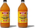 Bragg Organic Raw Apple Cider Vinegar, 32 oz (Pack of 2)