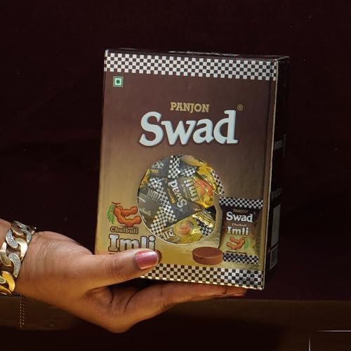 Swad Chulbuli Imli Candy Gift Box (Imlee Masala Flavour, Tangy & Tasty) 125 Toffee x 1 Box Pack