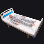 170 cm Life Size Patient Care Manikin Training Nursing Manikin Basic Geri Nursing Skills Geriatric Human Model Mannequin Full Body for Students Education Teaching Medical Training Skills