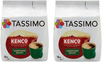 iFuntecky T Discs Kenco Americano Decaf (2 Pack, 32 T Discs/pods), 32 Servings?