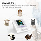 Veterinary Blood Pressure Monitor for Small Animals,Home Use Pet Hypertension Monitor,3 Cuffs Included,100 Groups Memory for Cat Dog Pet Use