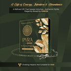 PYRA Certified Original Raw Pyrite Anklet for Women – Natural Crystal Anklet | Indian Pyrite Payal jewelry for Women | Wealth & Success Energy with Activation Card & Authenticity Certificate
