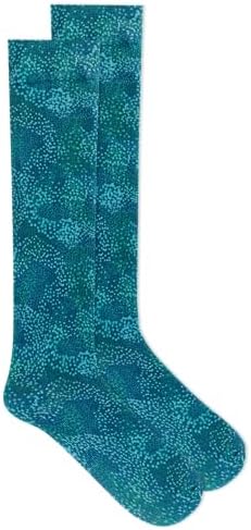 Dr. Scholl's Women's Graduated Compression Nature Dot Print Knee High Socks 1 Pair Pack