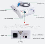 Extracorporal Shock Wave Therapy Machine E-D Shockwave Therapy Machine Body Massager for Pain Relief Massage Acoustic Shock Wave Device with 5 Massage Heads