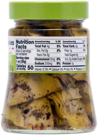 FRATELLI D'AMICO - Chargrilled Artichokes, Quartered in Oil, Grilled, Naples Style, 9.9oz (280g) NON-GMO