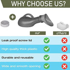 Urinal Bottle Unisex Urinals Portable Urine Bottle with Screw Lid 1000ml Plastic Pee Bottles Emergency Toilet for Women Men