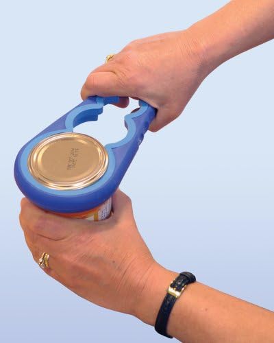 Aidapt Universal Jar and Bottle Opener for Users with Weak Grip or Limited Dexterity for Elderly and Arthritis Suffers Aid