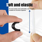 SMARTTOP Eyeglass Ear Grip - 18 Pairs Soft Comfortable Anti-slip Holder, Silicone Ear Hook, Eye glass Temple Tips Sleeve Retainer for Sports Glasses, Sunglasses Presbyopia Reading Glasses