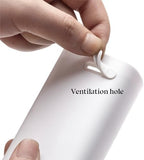 HyJeryty Ventilated Compact Grey Toothbrush Travel Case, Portable Toothbrush & Toothpaste Holder Cover Organizer Container with Mouthwash Cup for School, Camping, Business Trip, Bathroom Storage