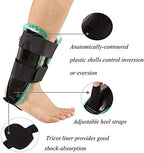 Stirrup Ankle Splint Strap with Premium Air Stirrup Ankle Brace Stabilizer with Air Gel Cold Therapy Orthosis Ankle Protector Sprain Injury Splint Guard for Women Men Kids