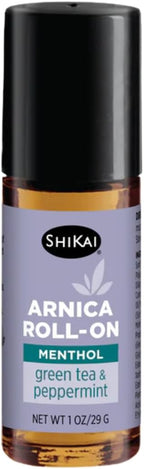 ShiKai Arnica Roll On - Instant Cooling Effect (1 oz) | with Naturally Soothing Menthol & Peppermint | Non-Greasy, Fast-Absorbing Topical Muscle Care
