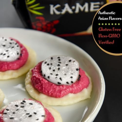Ka-Me Rice Crackers Gluten Free And Non GMO Verified - Spicy Sweet Chili (Pack of 12)