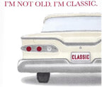 30 Pk, "Classic Car" Paper Cocktail Party Napkins for Birthday Parties, Celebrations & Auto Enthusiasts