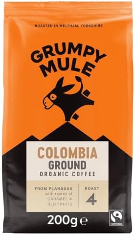Grumpy Mule Organic Colombia Ground 227g