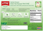 FITNÈ Green Tea Herbal Honey Lemon With Garcinia Senna Infusion Gentle Detox Cleanse High Antioxidant No Calories Stevia Sweetener, 15 Tea Bags