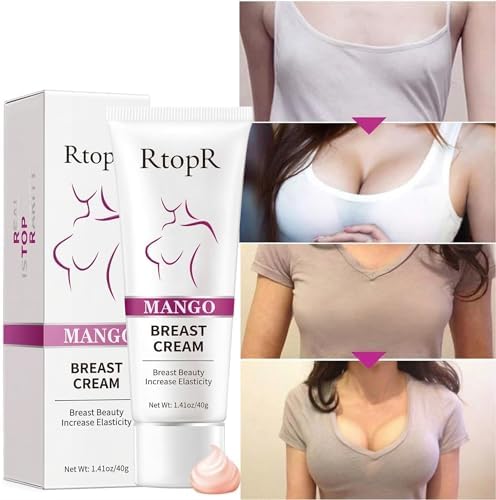 1 Pack Breast Enhancement Cream - Powerful Lifting & Plumping Formula for Breast Growth & Enlargement - Upsize Cream for Bust Increase & Pump Up Breast - Natural Bust Enhancement