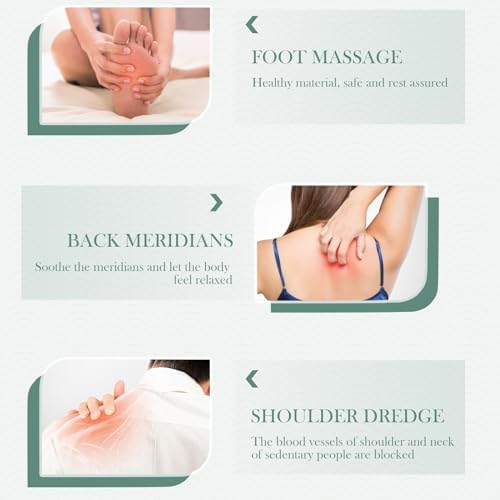 Healifty 2pcs Gua Sha Facial Tools Five Claw Facial Scrapper Scalp Comb Scraping Board Sticks Skin Care Massager Acupoint Pen for Back Neck Face B