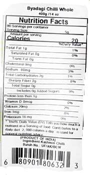 Asian Kitchen (By Rani Brand) Byadagi Chilli Whole, Indian Chilli 14oz (400g) ~ All Natural | Vegan | Gluten Friendly | NON-GMO | Indian Origin