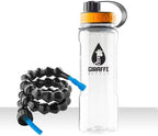 Giraffe Bottle Tower XL Hands Free Drinking System, Clear Tritan Bottle (length 36 in / 92 cm)