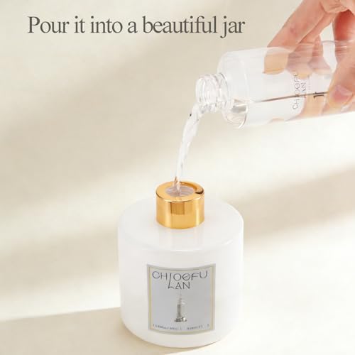 Chloefu LAN Hotel Scented Oil Diffuser Refill 200ml/6.76 fl oz Natural Essential Scented Oil - Best for Aromatherapy, SPA and Home, 0% Alcohol, Unique Blend to Promote Sleep & Relieve Stress