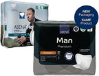 Abena Man Premium Incontinence Guards, (Sizes 0 to 2) Formula 2, 15 Count