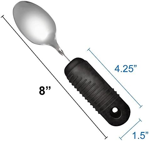 Rehabilitation Advantage Easy Grip Tablespoon with Built-up Handle