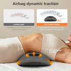3 in 1 Lower Back Massager - Smooth Triple Fusion Back Massager with Heat,Vibration Massager & Airbag Traction Spine Massager for Lower Back Pain Relief,Deep Tissue Relaxation FSA Eligible HSA
