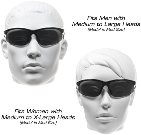 proSPORT BIFOCAL Sunglasses Readers Tinted Mens Womens High Definition Amber Yellow Smoke +1.50 +1.75 +2.00 +2.25 +2.50