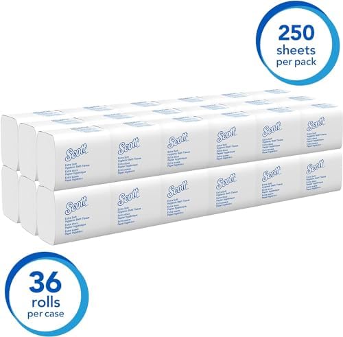Control Hygienic Bath Tissue, Septic Safe, 2-Ply, White, 250/Pack, 36 Packs/Carton