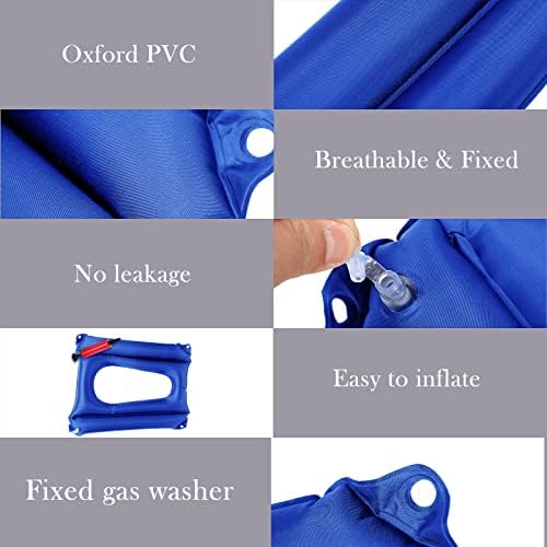 Namalu Bed Sore Cushions for Butt Inflatable Bed Sore Pads Nursing Pad to Prevent Treatment for Sores on Buttocks for Elderly Bedridden Disabled, Breathable and Comfort for Pain Relife(Blue)