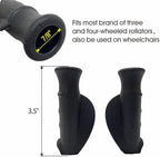 Rollator Hand Grip for Rolling Walker Replacement - Mobility Disabled Patient Handgrips Accessories, 0.78"(20mm), 2 Pcs