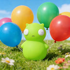 Bobs Burgers Kuchi Kopi Glow in The Dark Vinyl Figure - 6 Inch Collectible Toy, Ideal Gift for Fans, Birthday & Christmas